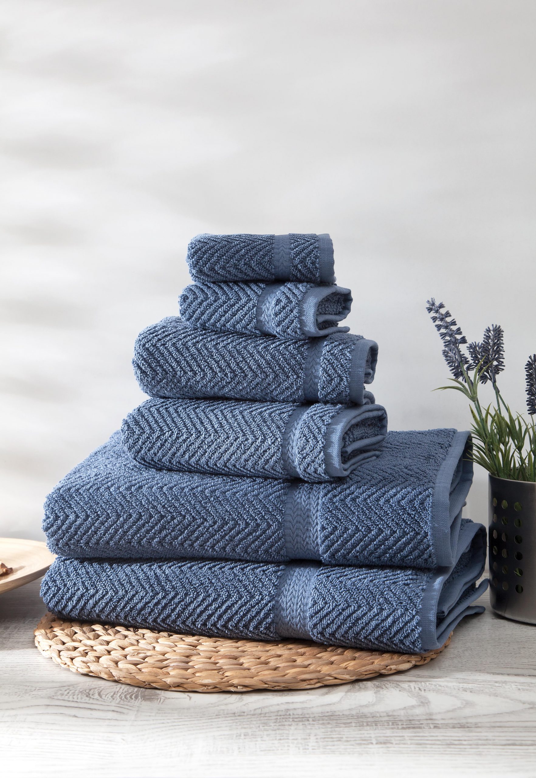100% Turkish Cotton Maui Collection Towel Sets (Set of 6) – Ozan