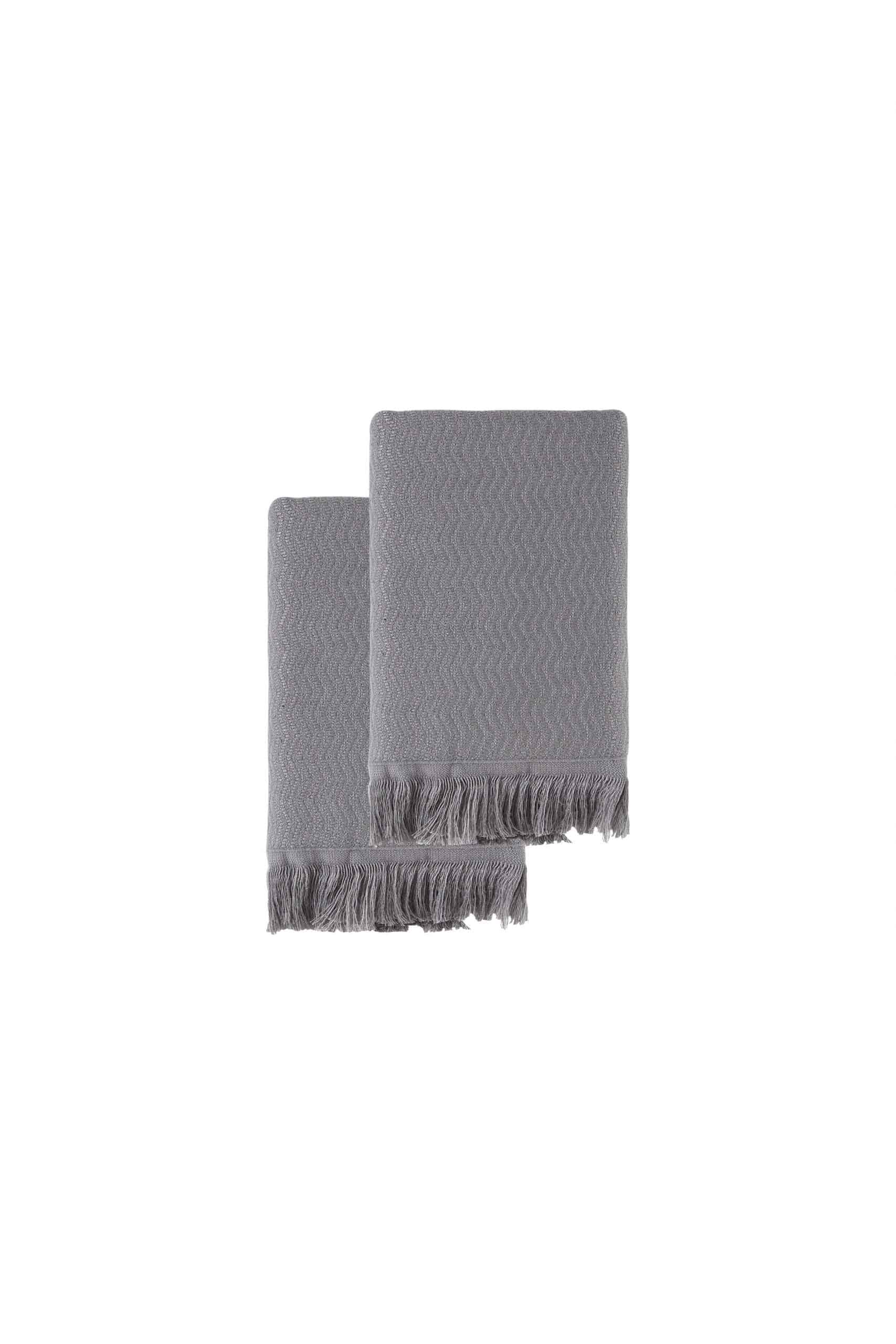 Diamond Collection 100% Turkish Cotton Set of 2 Kitchen Towels – Ozan